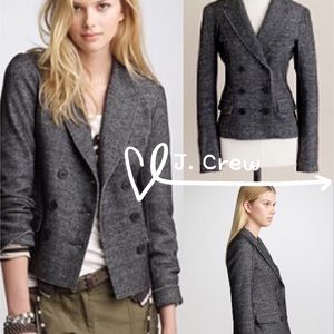 J. Crew Gray Wool Blazer/Jacket